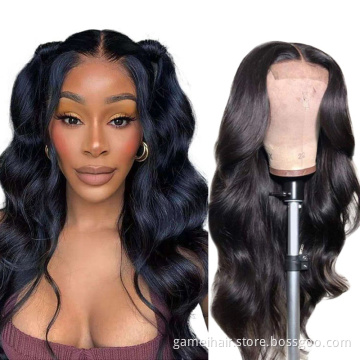 Swiss Virgin Cuticle Aligned Hair Lace Front Wig With Baby Hair 100% Raw Brazilian Body Wave Human Hair Lace Closure Wig